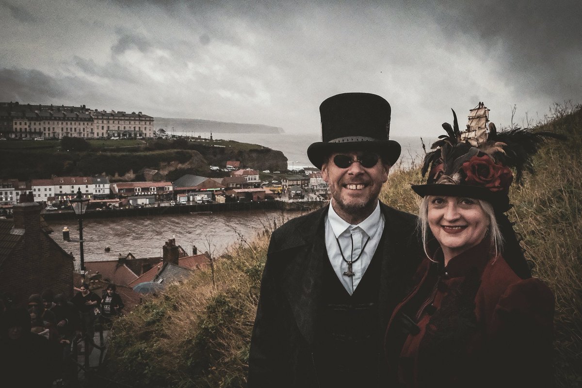 Whitby goth weekend..@AP_Magazine @gazetteinwhitby @ThePhotoHour @yorkshirepost @BBCLookNorth @Yorkshiredays #whitbygothweekend #Whitby #gothfestival