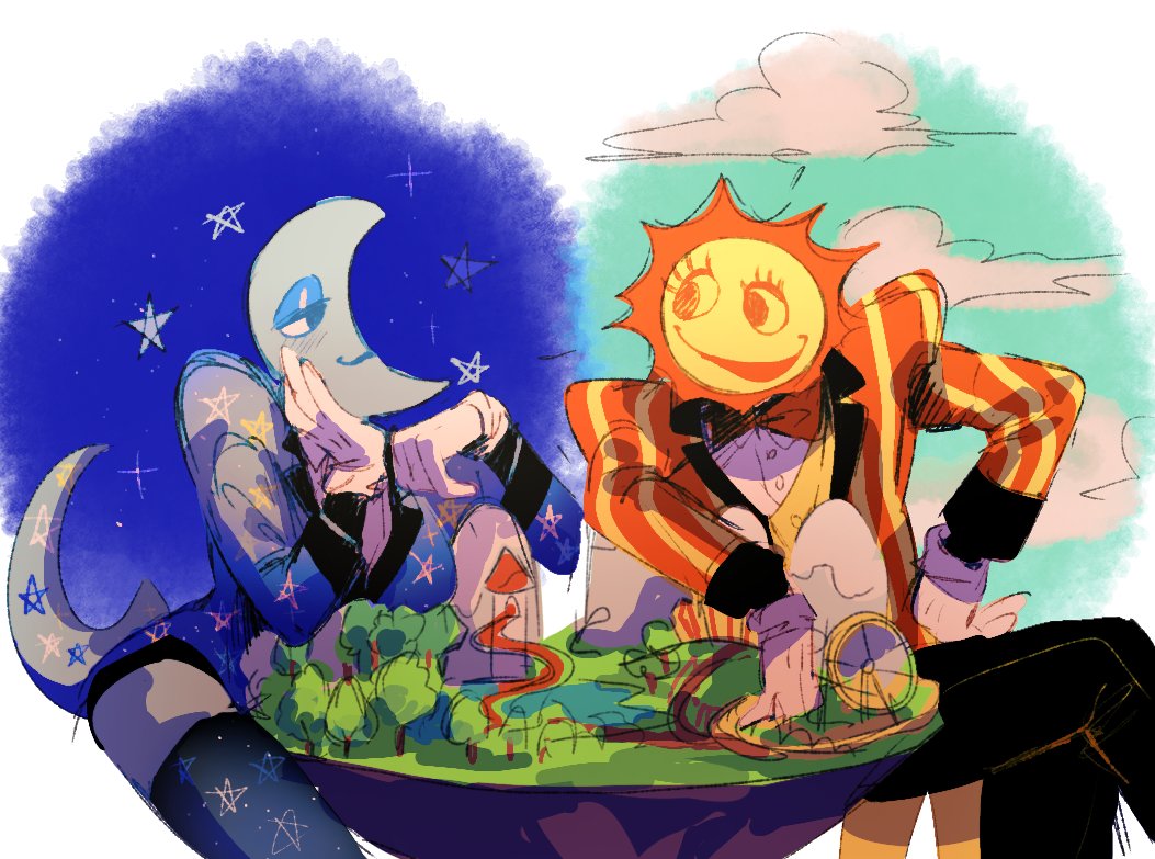 ClNsg79's tweet photo. #TheAmazingDigitalCircus
🌙×🌞 https://t.co/QNuTyZtLEA