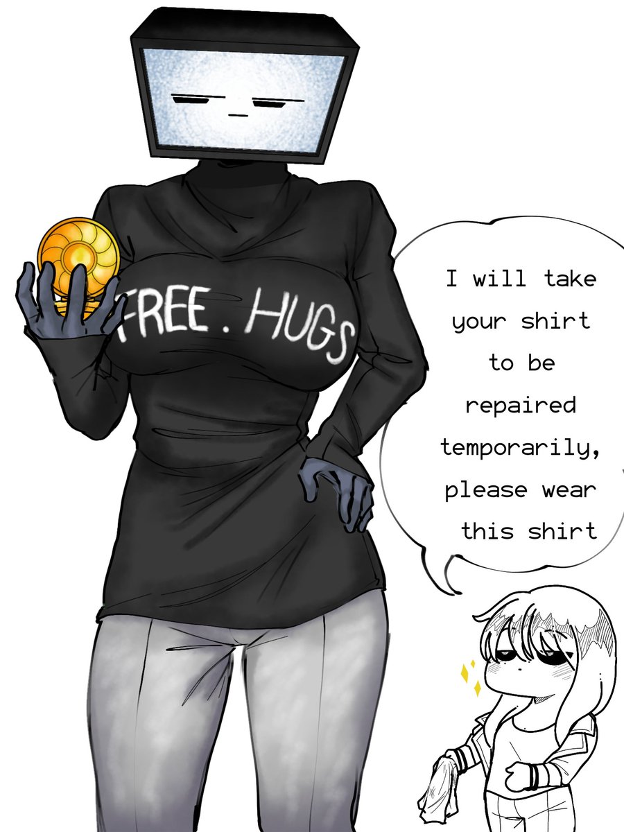 computer_art003's tweet image. * This is ts Y&apos;s plan*
All the computer men looked at her #oc #computer_women #TSKH_Y