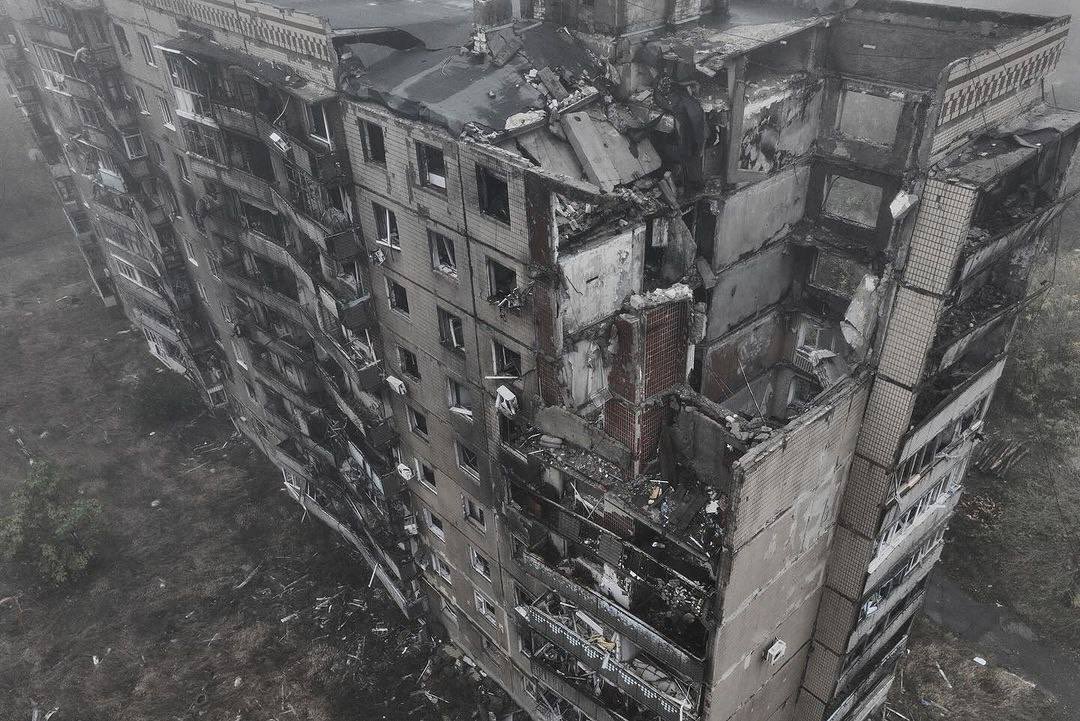 maria_drutska's tweet photo. It is hard to believe, but people still live there.

Catastrophic destruction in Avdiivka, which russians shell daily. https://t.co/ltCyo87UDm