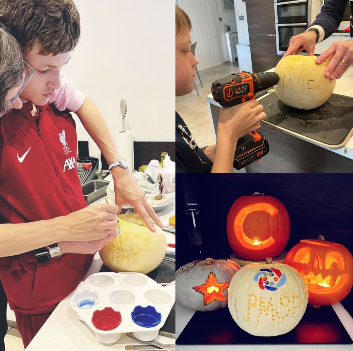 Here's the Kay family getting ready for their Halloween celebrations!

Charlie and his younger brother Jude have really enjoyed decorating their pumpkins to show their support for #PMSFUK, whilst raising awareness too. What a fabulous idea!

#decoratingpumpkins