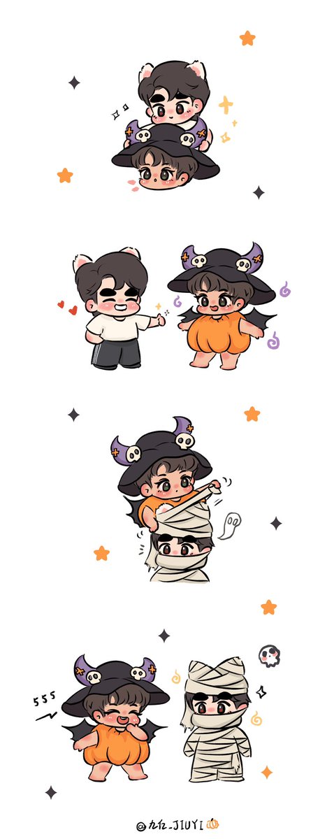 seanyibo10585's tweet photo. NongMile～NongPo🎃
你们有准备怎样过万圣节吗？
@Nnattawin1 @milephakphum 
#Nnattawin #MilePhakphum #MileApo https://t.co/sucemyqkMu
