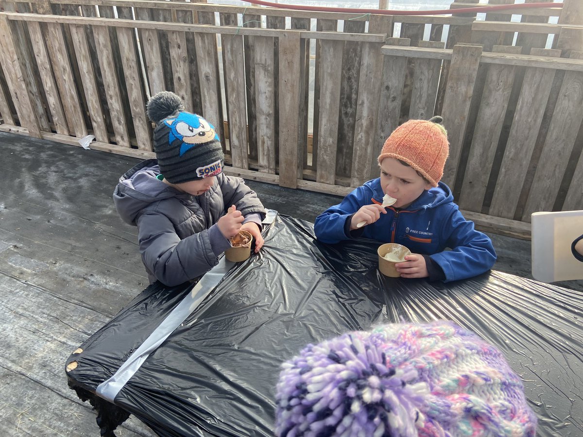 We finished off our morning at the farm with a delicious ice cream treat! <a href="/holyfamilyscho2/">holyfamilyschool</a>