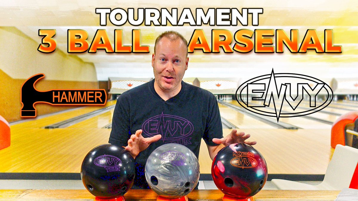 🎥 BOWLING BALL REVIEW: The Best 3 Ball Arsenal for Bowling Tournaments? Hammer Envy Series Explained.

🔴 Watch here: bit.ly/HammerEnvySeri…

#InsideBowling #HammerBowling #NothingHitsLikeAHammer 
#bowlingballreview #bowling