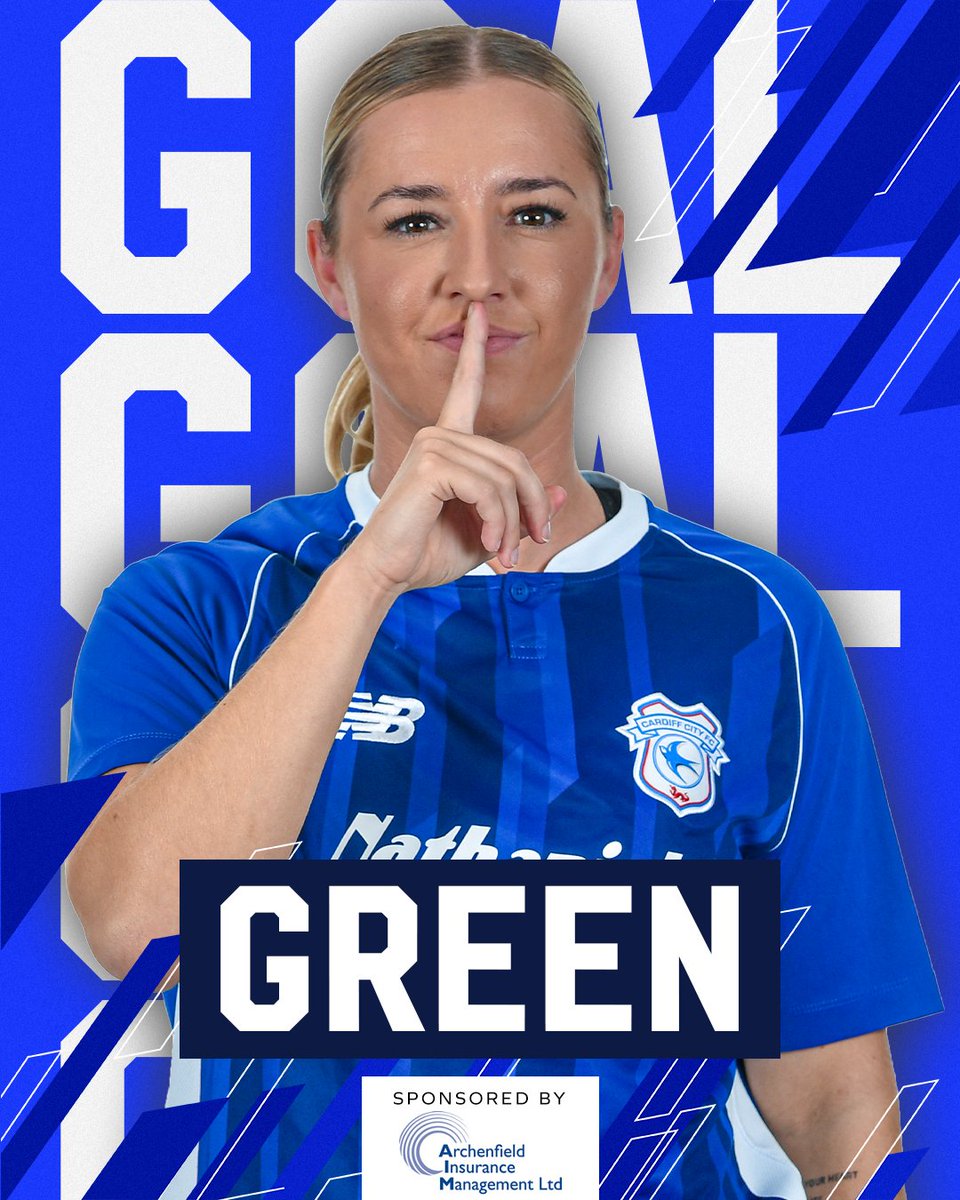 CardiffCityFCW's tweet photo. 2 - GREENY!!! 😮‍💨 (1-0)

#CityAsOne | @SonyUKTEC https://t.co/gqqBVyAGoa