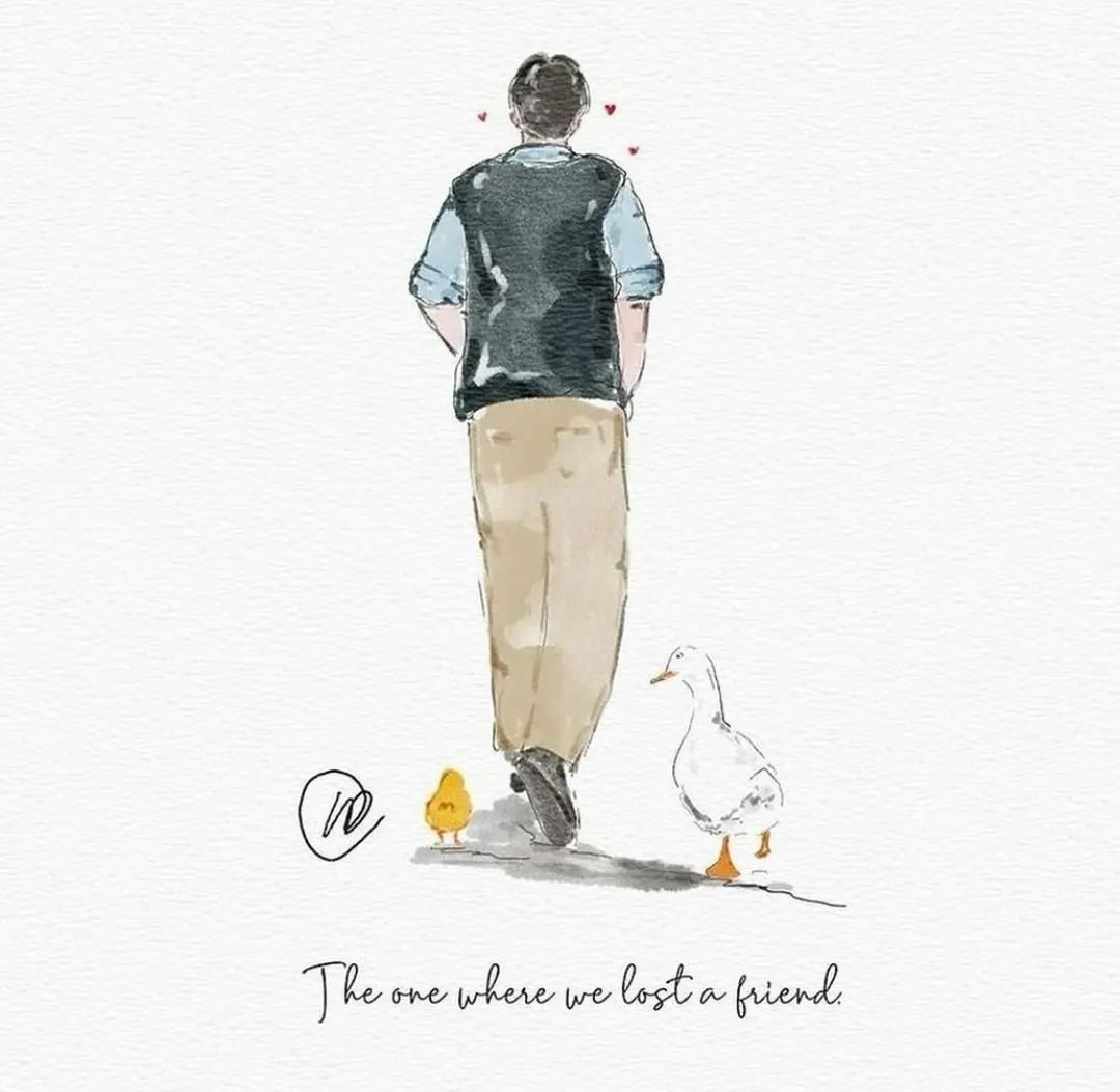 BogaNixitha's tweet photo. In a world full of Richard's nd Pete's, thank you for being our #ChandlerBing 🫶🏻
Thank you #matthewperry for bringing laughter into our lives even when we are in bad times. 
Now watching #friends is never going to same again💔
Could saying goodbye BE any more difficult🥺 
#RIP https://t.co/KplvEnOZG5