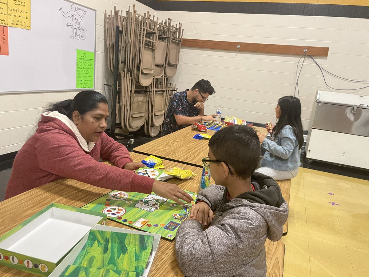 Family Game teaches families the importance of spending time together as a unit! #pantherleaders #ccs