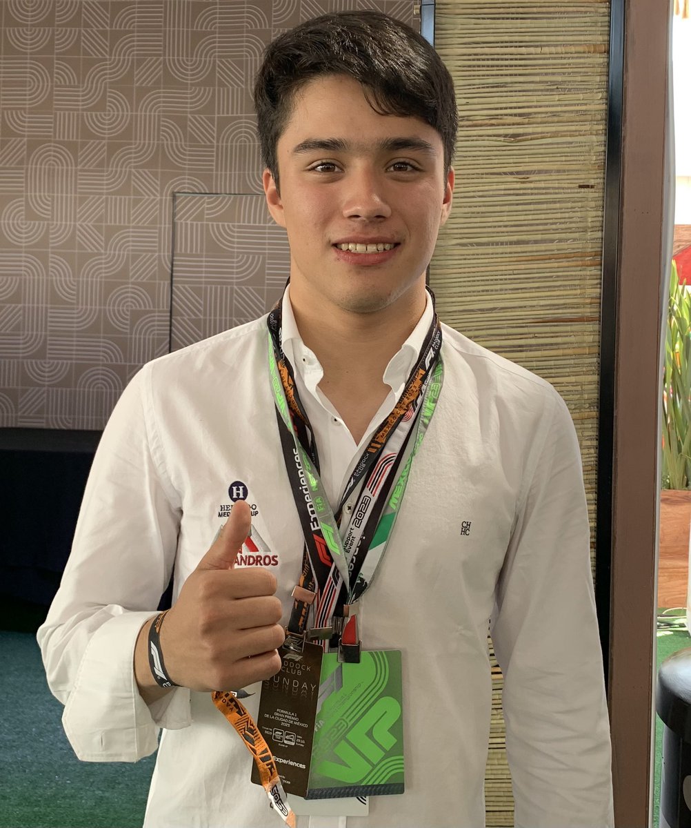 FEMADAC (@femadac) on Twitter photo El regio <a href="/noel_leon19/">Noel Leon</a> actual campeón de la Euro Fórmula Open disfruta del <a href="/mexicogp/">Mexico Grand Prix 🇲🇽</a>. ¡Qué sigan los éxitos! 
🇲🇽 #MexicanosDestacados El regio <a href="/noel_leon19/">Noel Leon</a> actual campeón de la Euro Fórmula Open disfruta del <a href="/mexicogp/">Mexico Grand Prix 🇲🇽</a>. ¡Qué sigan los éxitos! 
🇲🇽 #MexicanosDestacados