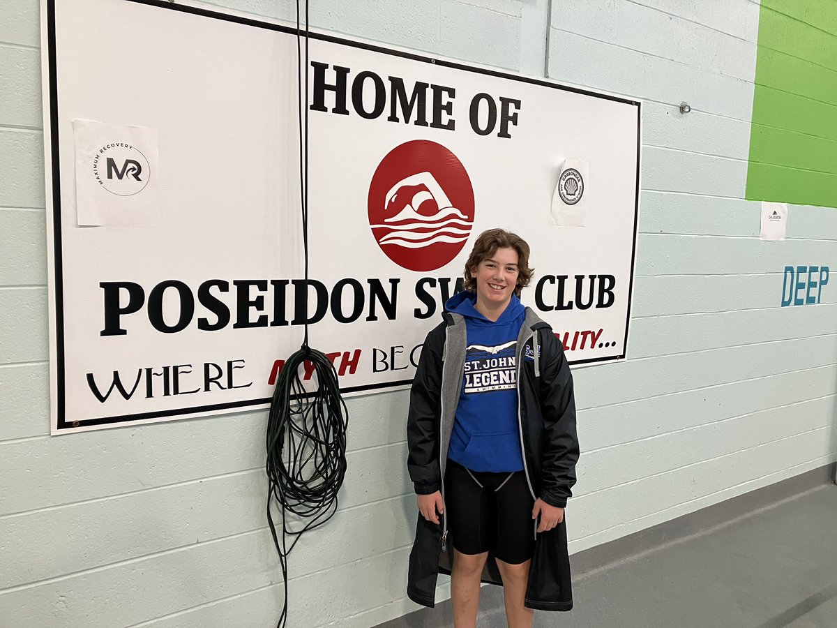 kearney_dean's tweet photo. First swim meet of the season, 7 races, 7 personal bests. Great start to the season. Thanks to Poseidon for hosting. #ChilledtotheBone #LegendsRepresent https://t.co/YcPeiwcaQZ