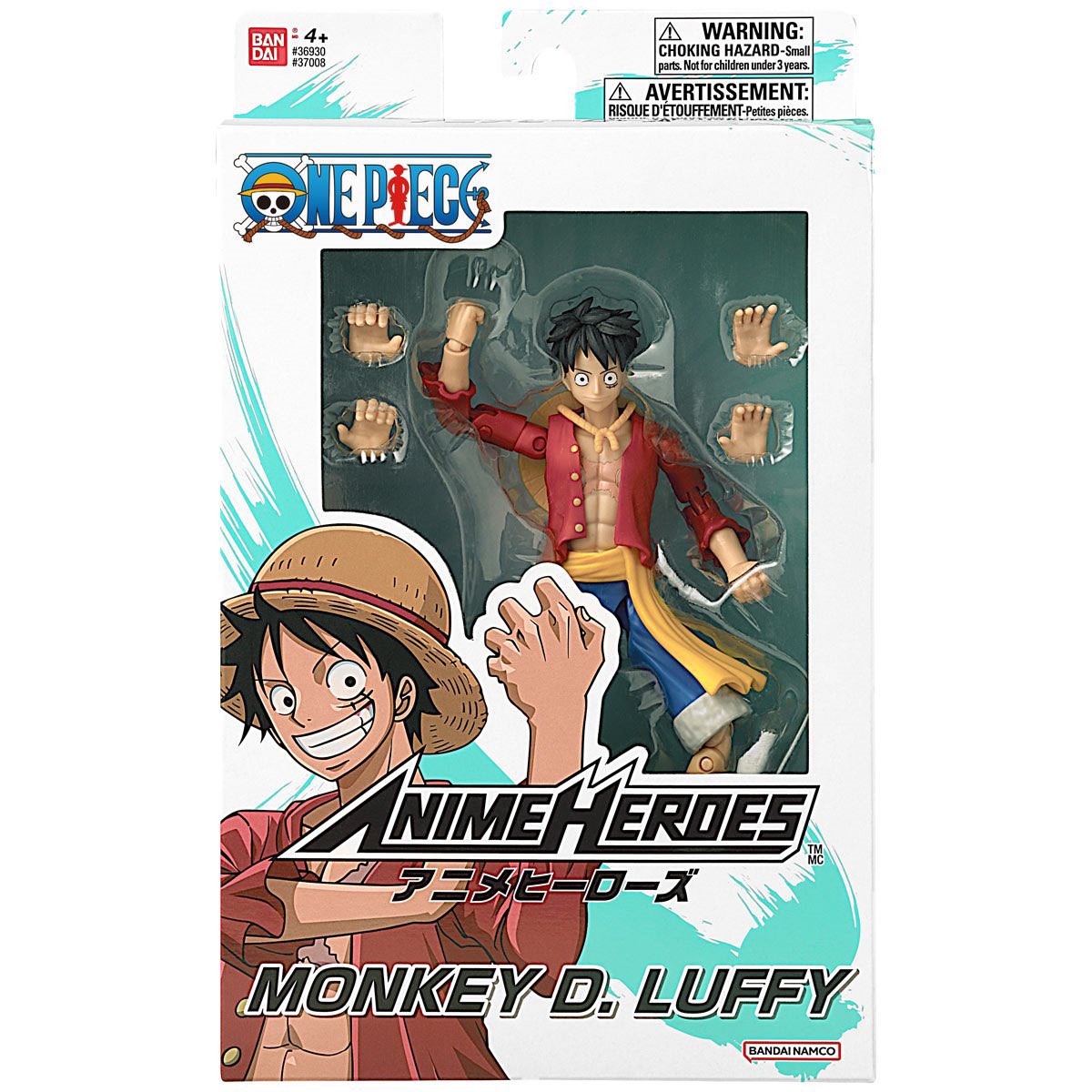 One Piece Anime Heroes Monkey D. Luffy Action Figure