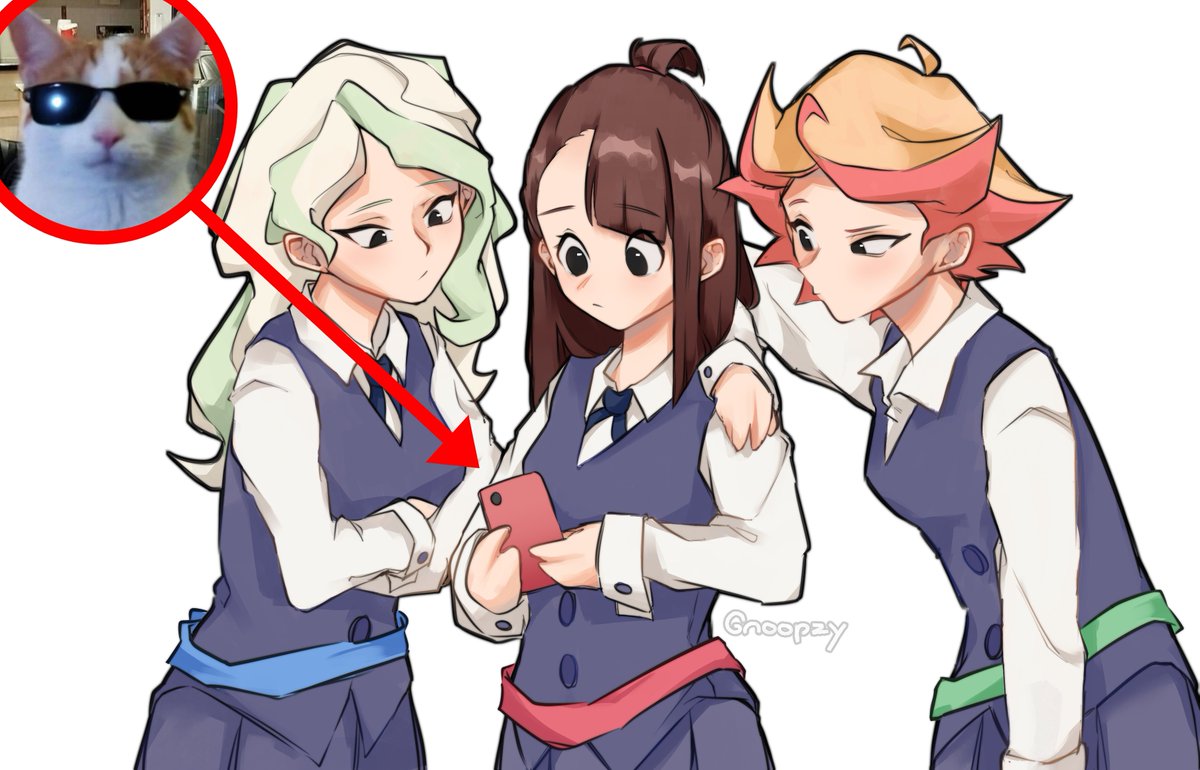 what they're looking at is shocking
#LWA_jp #littlewitchacademia
