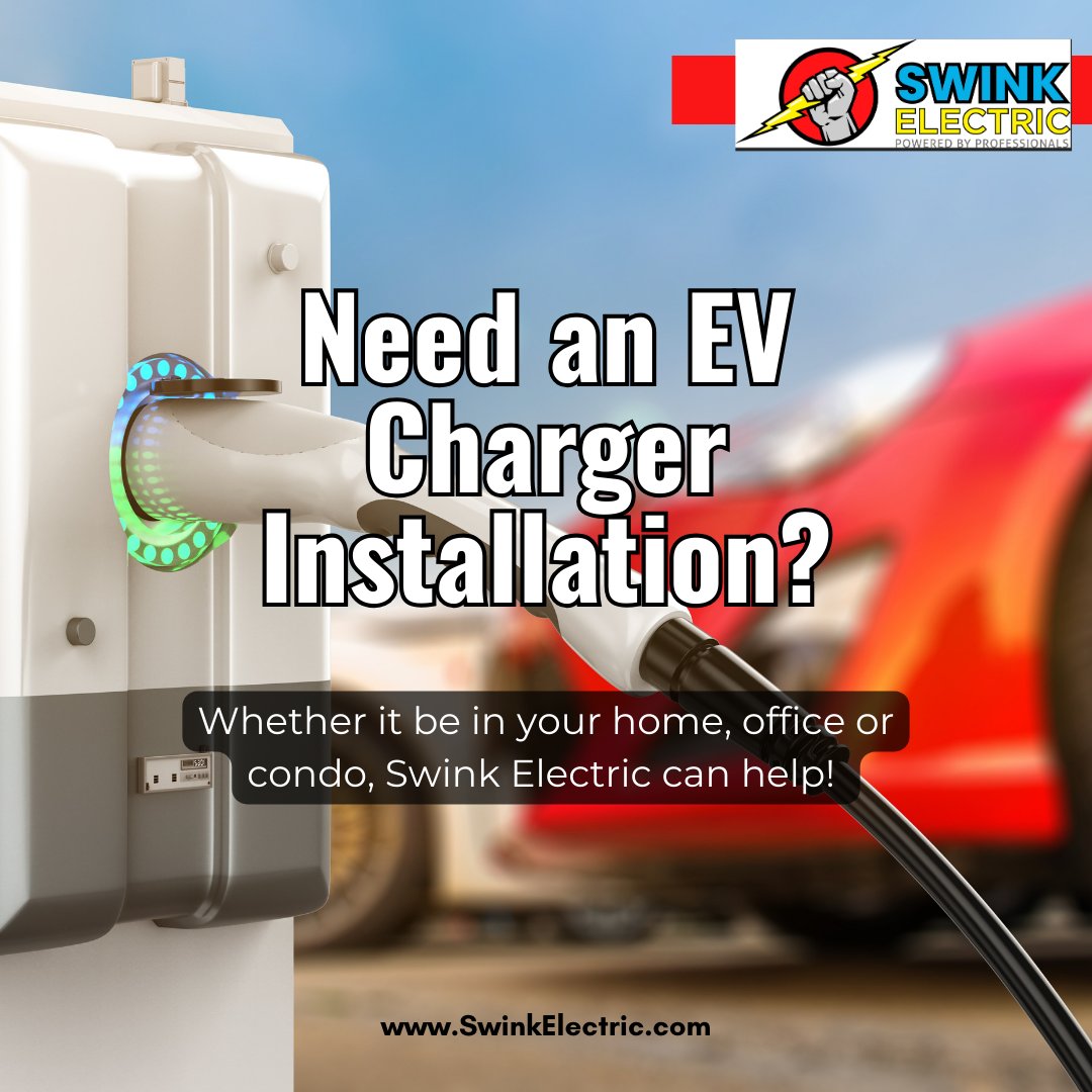 Our team is skilled and ready to install your EV Charger at your home, office, or condominium. 

☎️  Contact us at (561) 683-1512 to schedule your estimate.

#SwinkElectric #EVChargerInstallation