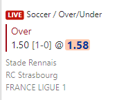football433tips's tweet photo. 👊 here we go over 1.5 goals 
More 👉 https://t.co/CsQlUJx913
#inplay #goalpredictor https://t.co/A1P6d4pdDq