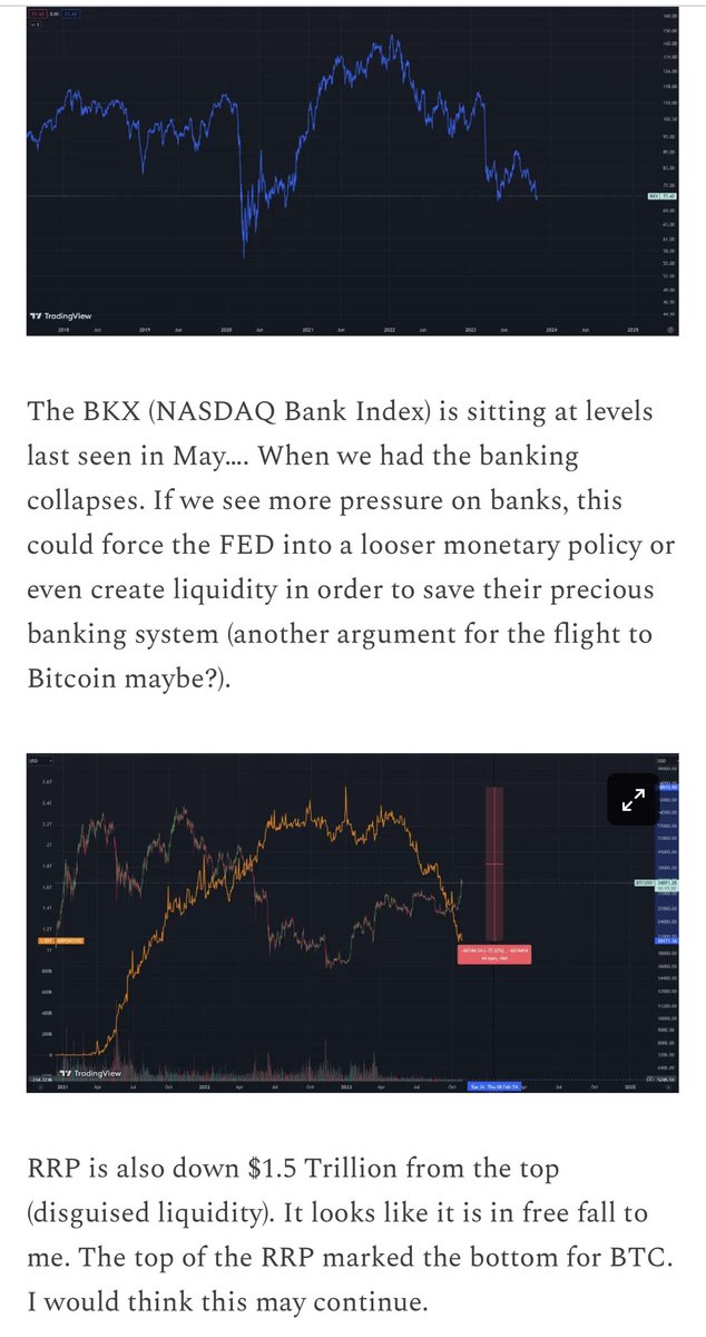 Cryptoinsightuk's tweet image. We talked about this in the newsletter that was published today!

Two things you need for a Bull Run.

Hype and liquidity.

Hype is here with ETF etc.

Liquidity is here and coming.

After this section we talk about China.

Find the article here for FREE - theweeklyinsight.substack.com/p/the-weekly-i…