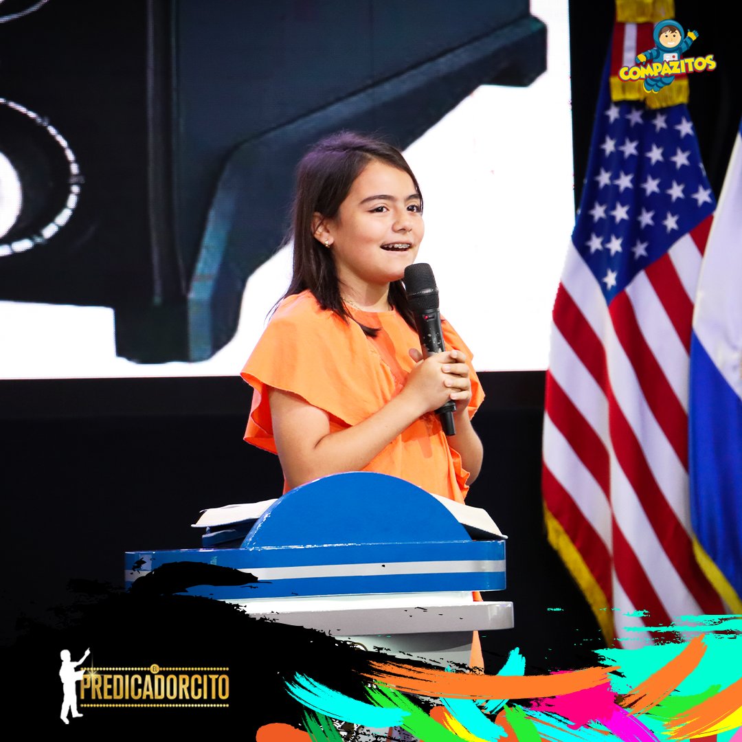 IglesiaCompaz's tweet photo. "Tu bendición viene en camino pero tienes que creer primero en el dueño de esa bendición"
Isabella Contreras Duque de 10 años
#Compazitos #ElPredicadorcito https://t.co/Ieb0OBabQb