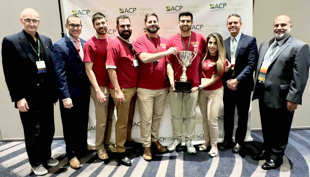 CONGRATULATIONS to the ACP FL chapter Doctors Dilemma Winners, Florida State University- Tallahassee!!  You guys were incredible! Best of luck for the national! #acptampa23 #acpinternists #doctorsdilemma #medicaljeopardy #IMProud @ACPIMPhysicians