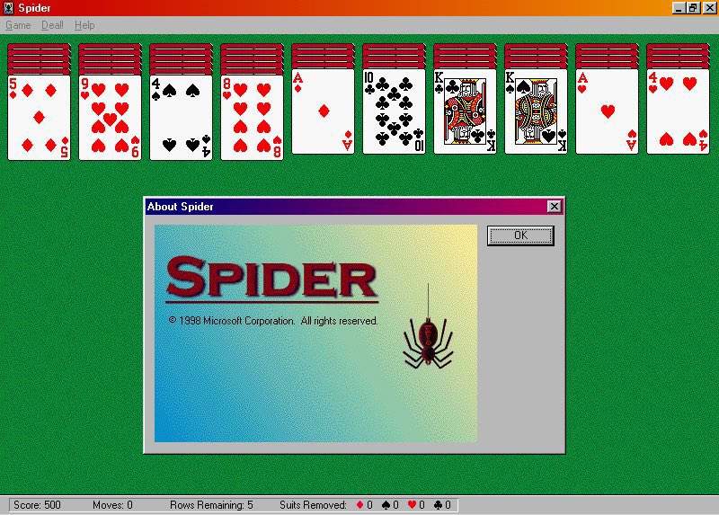 download spider solitaire pc / X