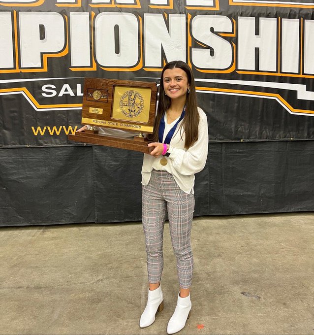 Kylie Corneliusen of Mill Valley 🏐becomes the youngest head volleyball coach in 6A Kansas to win a state title at just 26 years old. #sportsinkansas