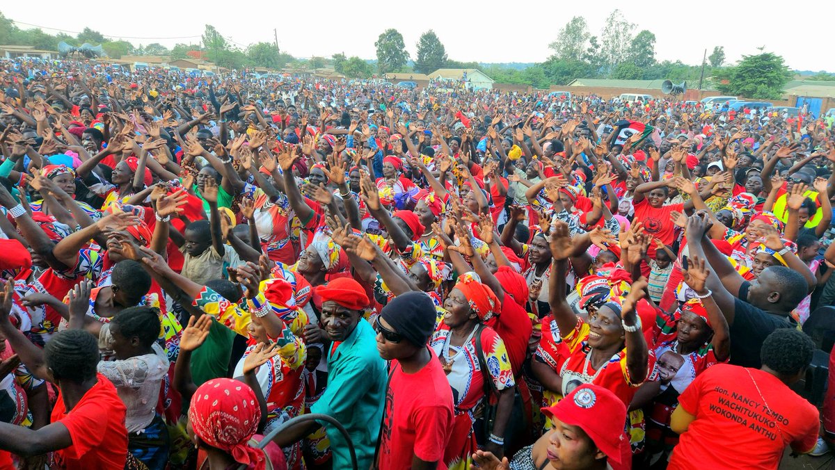 nancygtembo's tweet photo. Zinali chonchi lero pa Sese Ground.
Kwachaaaaaaa!!!!!!

#ZaKuConstituency
#MegaRally
#PaSese
#LilongweCitySouthWest
#Malawi https://t.co/MPFpbBH8qn