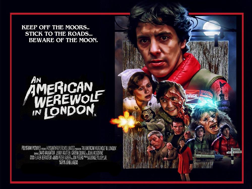 55. AN AMERICAN WEREWOLF IN LONDON 
#31HorrorFilms31Days #31DaysOfHorror