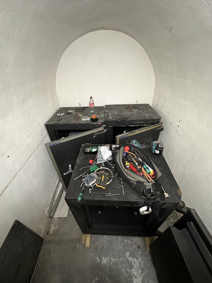 Opened these three Chubb Tridents