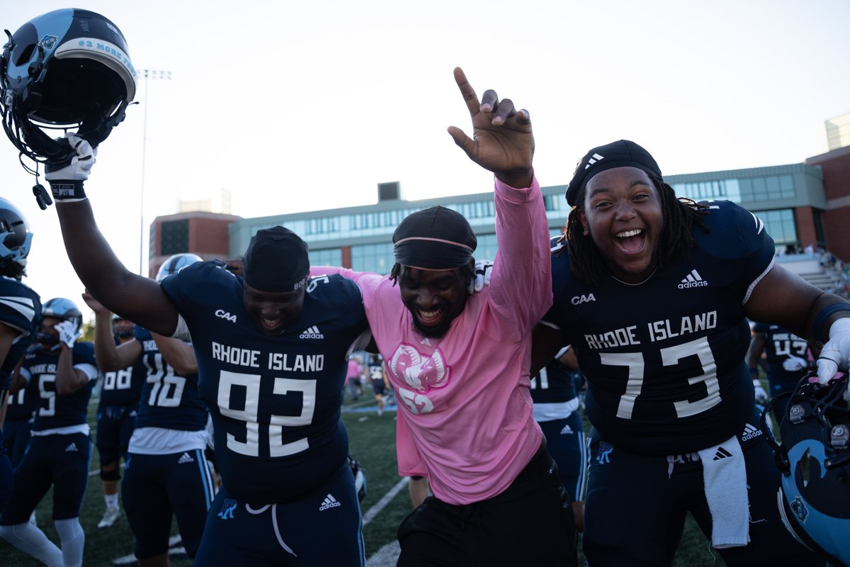 Good morning, Rhody fans. 😌