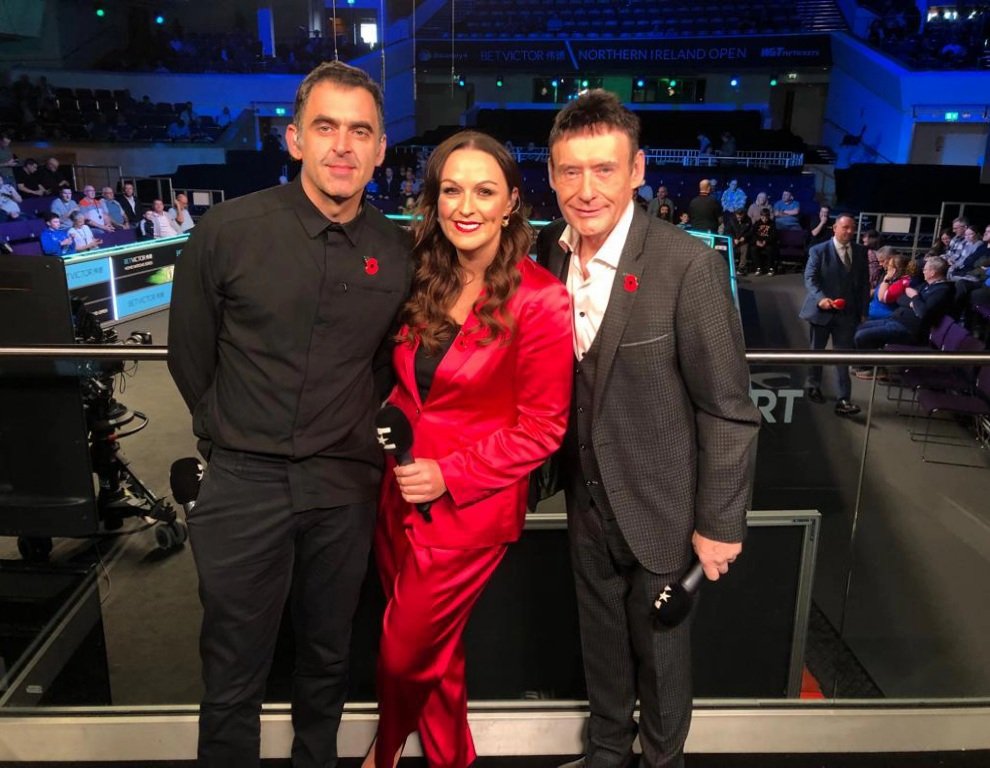 Join us on @eurosport for the final of The Northern Ireland Open ❤ @jimmywhite147 @ronnieo147
