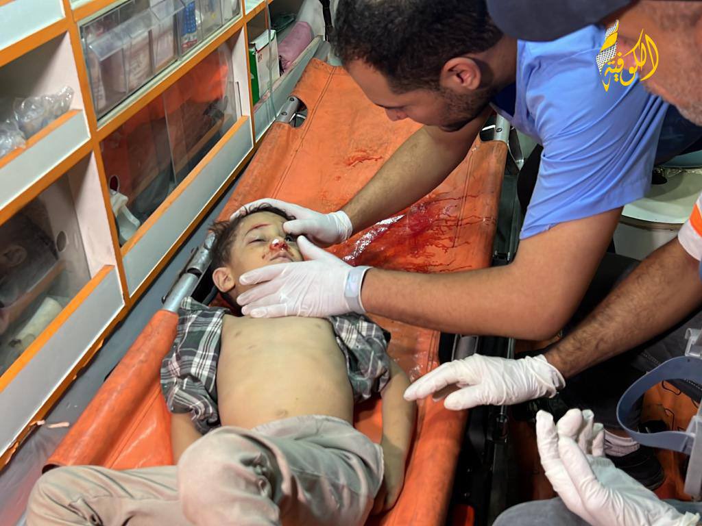 The lsraeli aggression on Gaza Strip: 

• 8005 Palestinians killed, including 3324 children, 2062 women, and 460 elderly. 

• 1870 reported missing, including 1020 children. 

• Around 20,000 injured.