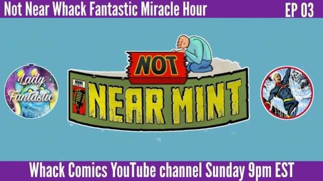 9pm est <a href="/Kimota1977/">Miracle Man aka Old Man Kimota</a> <a href="/RobWorst/">Not Near Mint</a> Lady Fantastic &amp; I go live. We're talking shit and showing comics. Hit the reminder now youtube.com/live/JqGPl5dmB…