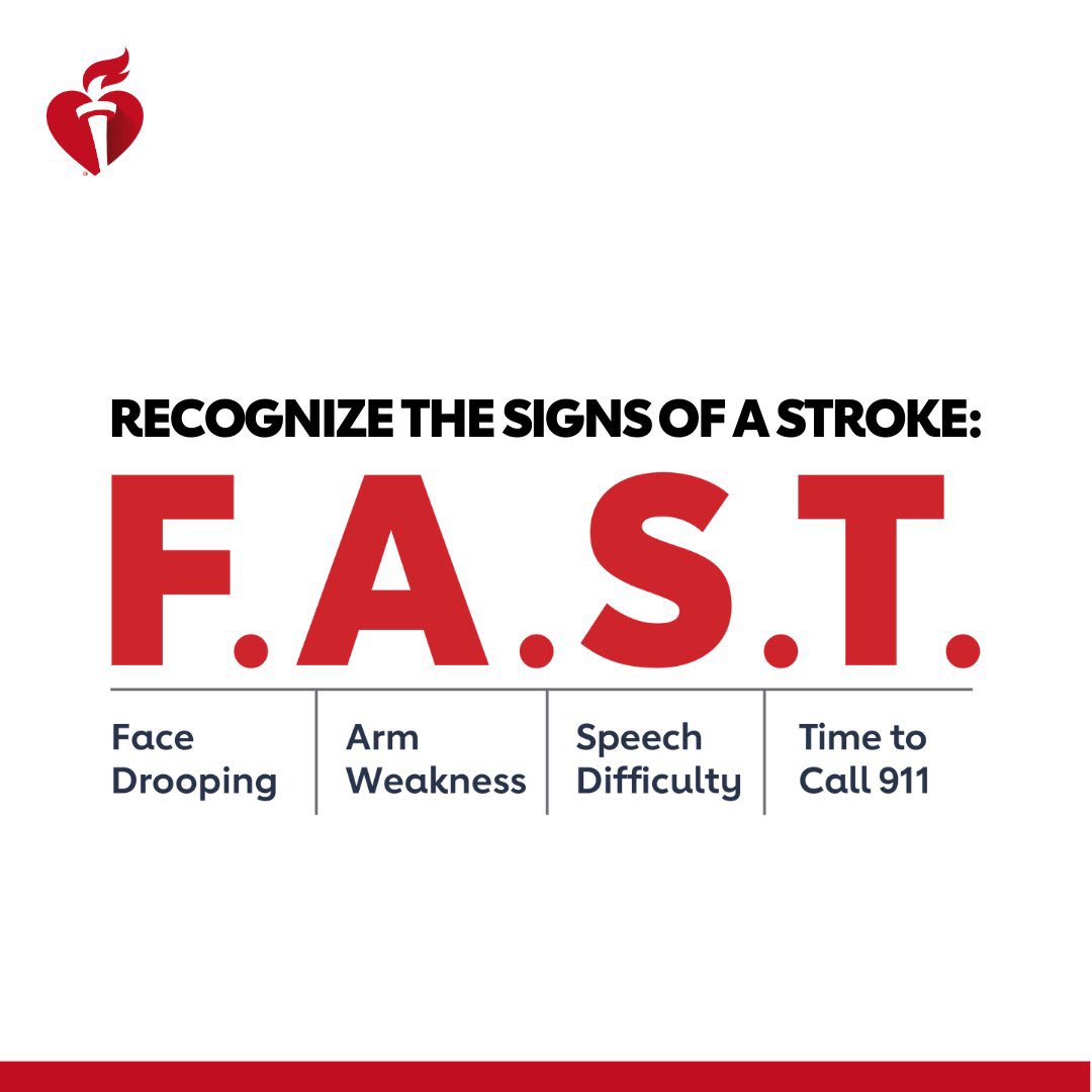 BillHartSeed's tweet photo. Today is #StrokeAwareness Day. Learn the signs. I only had mild arm weakness to start &amp; didn’t think anything of it. Don’t hesitate &amp; take care of yourselves! 👊 https://t.co/8eHGHTZ4NB