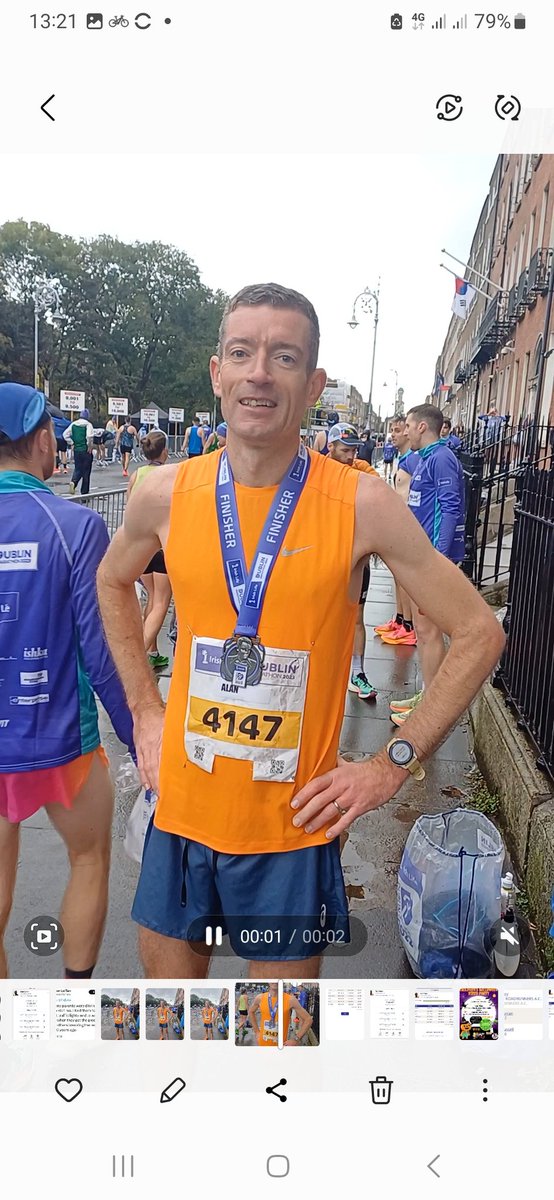 Swapped the canvassing boots for the runners this weekend for the Dublin City Marathon @dublinmarathon. Delighted with a time of 2.44. Well done to all the finishers! Great event as always! 🏃‍♂️🏃‍♀️🏃 #IrishLifeDublinMarathon