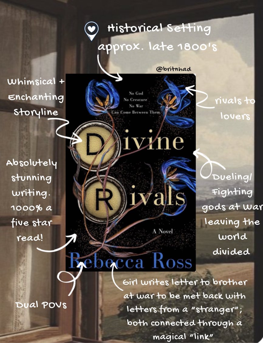 ❝I don’t think you realize how strong you are, because sometimes strength isn't swords and steel and fire... Sometimes it’s found in quiet, gentle places... The way you show up, day after day, even when you are weary or afraid or simply uncertain❞
#divinerivals #booktwt