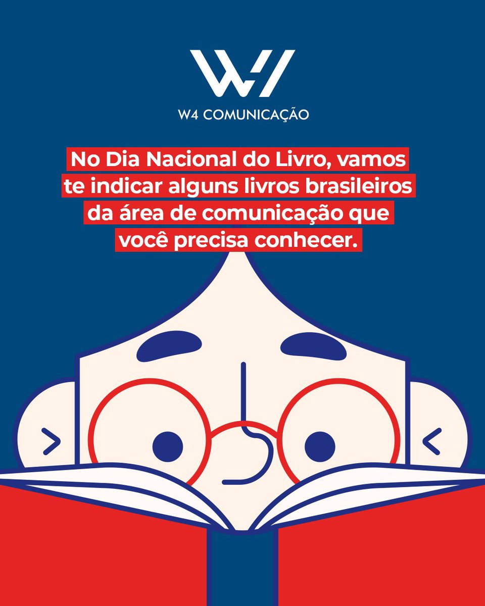 w4comunicacao's tweet photo. A leitura engrandece a alma e, pensando nisso, trouxemos algumas dicas de leitura em comemoração ao Dia Nacional do Livro! 💙

Vem ver!! 

#DiaNacionalDoLivro #W4Comunicação https://t.co/nrZflnSKtS