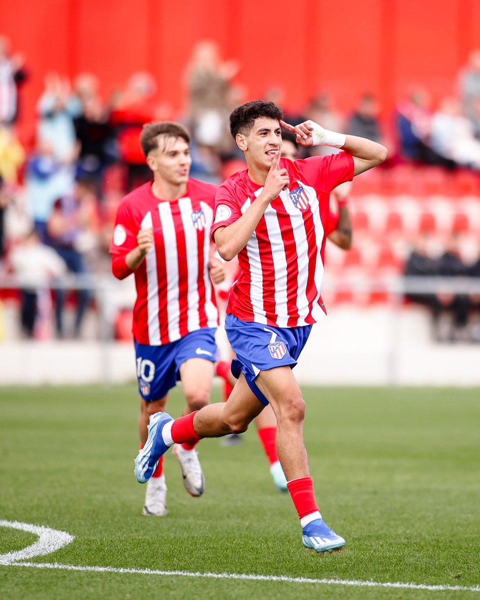 AtletiAcademia's tweet photo. El gol corre por sus venas 🔥 https://t.co/ubzXQBotr0