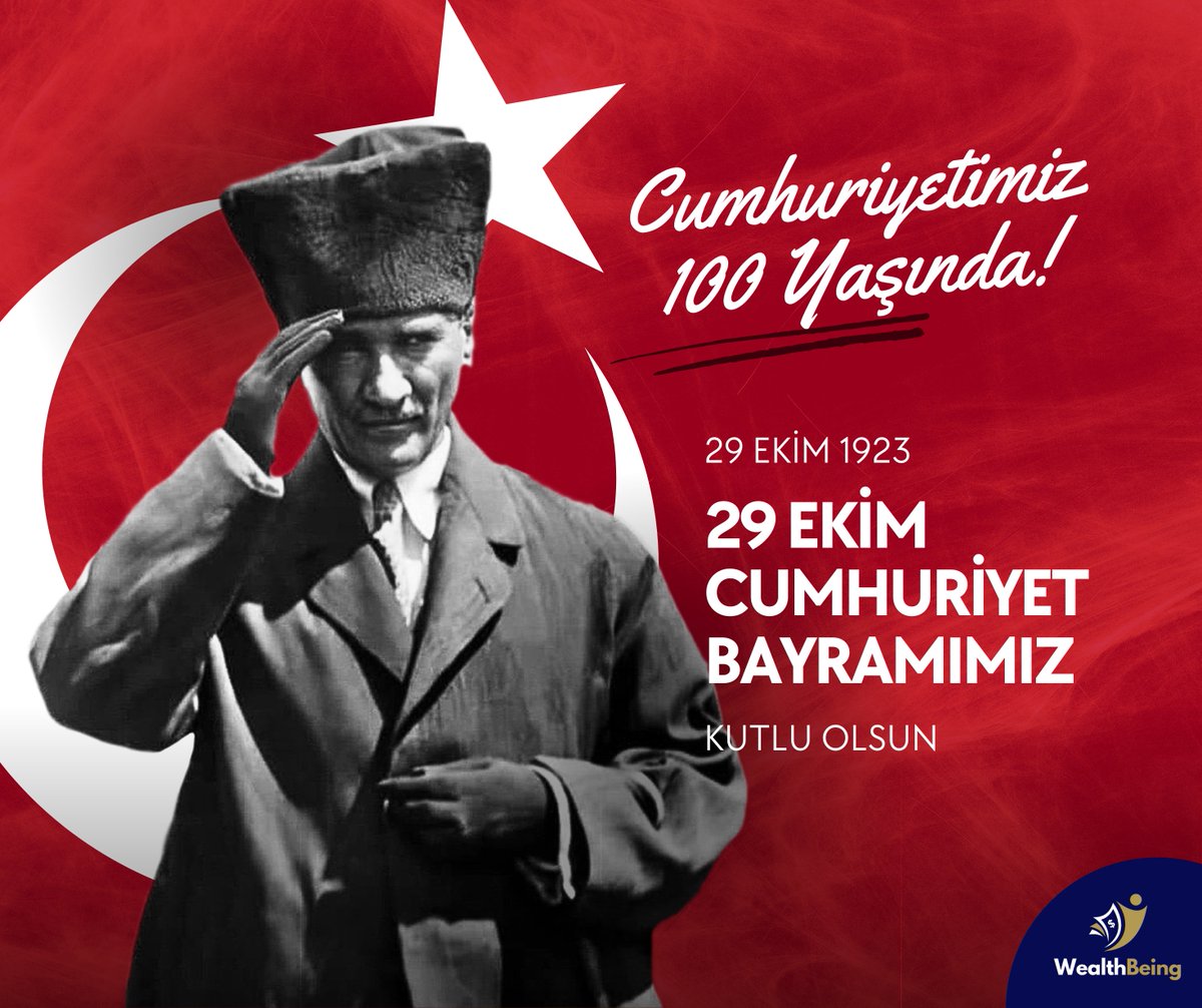 Cumhuriyetimizin 100.yılında, Türk Milletinin bağımsızlık ve özgürlük mücadelesini, Cumhuriyetimizin kuruluşunu kutluyoruz. Nice 100 yıllara!