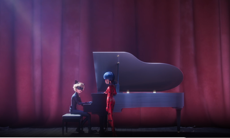plikki1's tweet photo. I still can't believe that we got this scene of him playing the piano for her 🥹❤️#MiraculousAwakening #MiraculousTheMovie https://t.co/9VmFWR6zPk