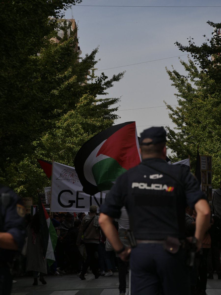 Granada contra el Estado genocida de Israel.