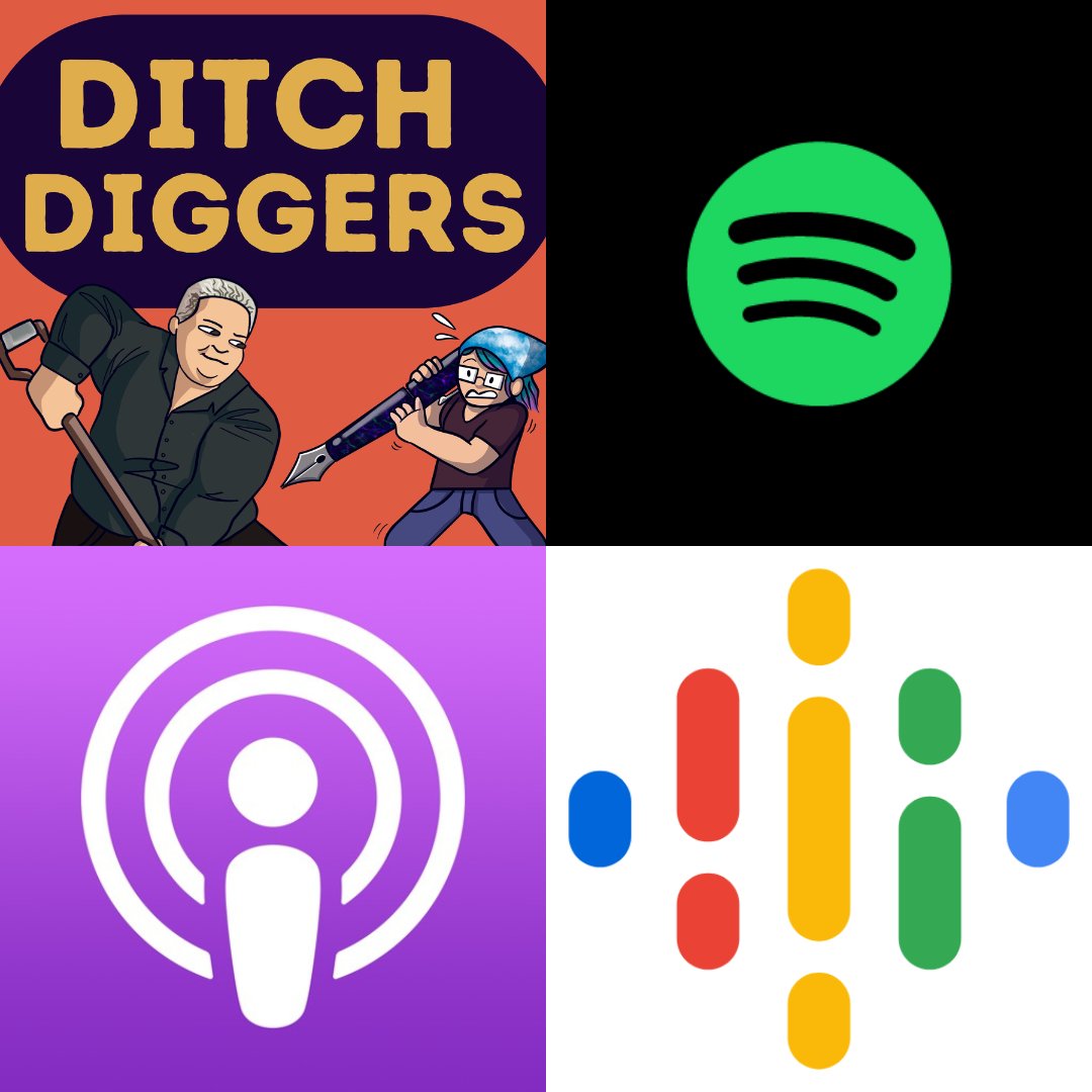 Listen to DITCH DIGGERS at places like SPOTIFY, GOOGLE, and APPLE. We don’t worry about art here, we worry about the business of your writing! podcasts.apple.com/us/podcast/dit…… open.spotify.com/show/5gqUr99tv…… podcasts.google.com/feed/aHR0cDovL……