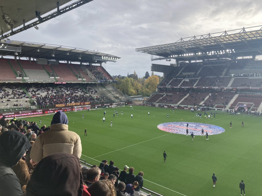 Bonjour Saint Symphorien ! 🌧️ 

#MetzLeHavre #FCMHAC