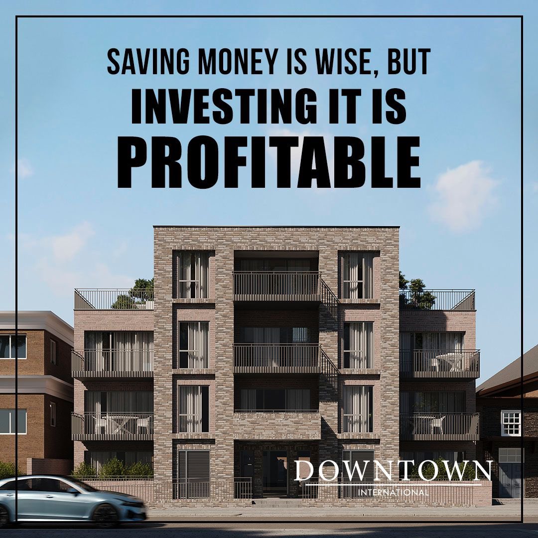 downtown_ae's tweet photo. Saving money is wise but investing it is profitable. 
.
.
.
#quoteoftheday #ukrealestate #investmentquotes #downtowninternatioanal #realestatequote #instaquote #avelinehouse #luxuryapartment #ukpropertyinvestment https://t.co/JVb7IT3Ng3