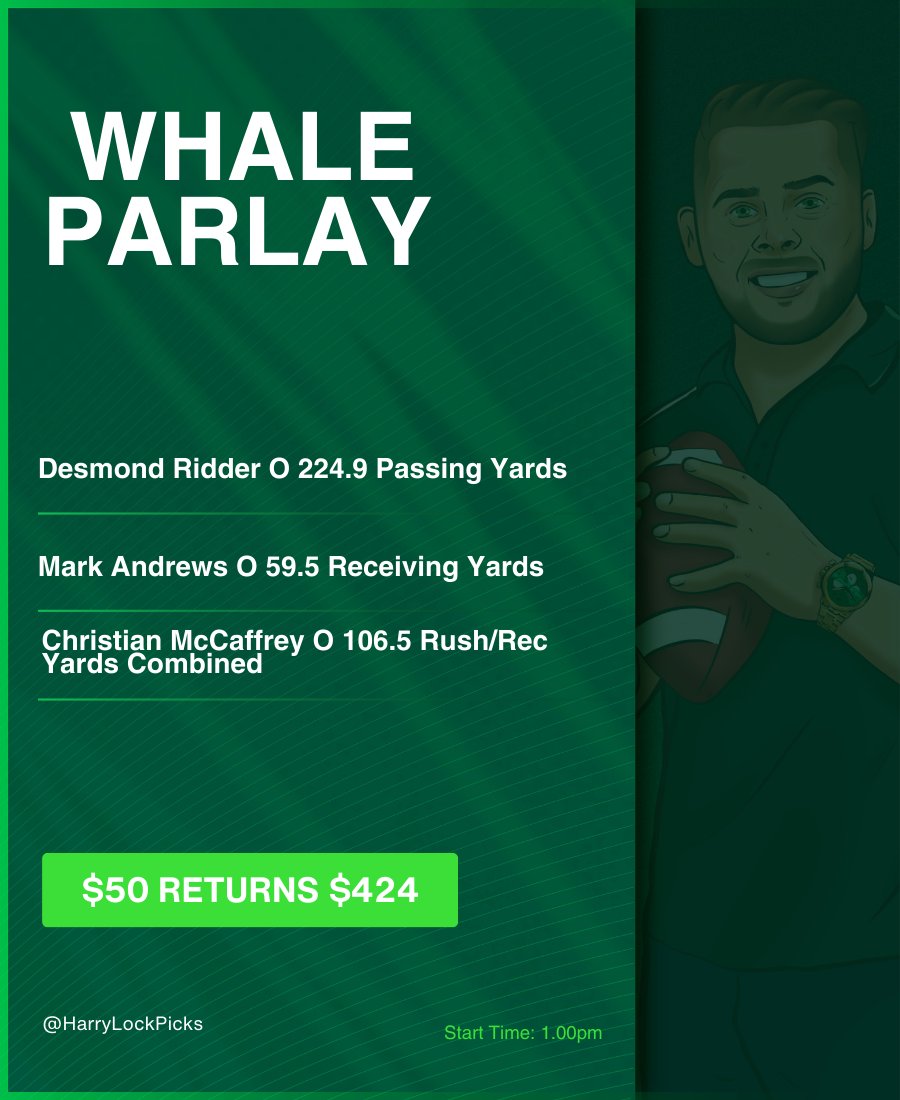 HarryLockPicks's tweet photo. 🐳 SUNDAY WHALE LIVE!🐳

Here's three props I love this afternoon in the image below.

Back it on BetRivers with the link below and get refunded if it loses.

Join 👉🏼 https://t.co/Jo2loK6d2v
Promo Code: AB

21+ gamble responsibly https://t.co/VmtPQ41TjD