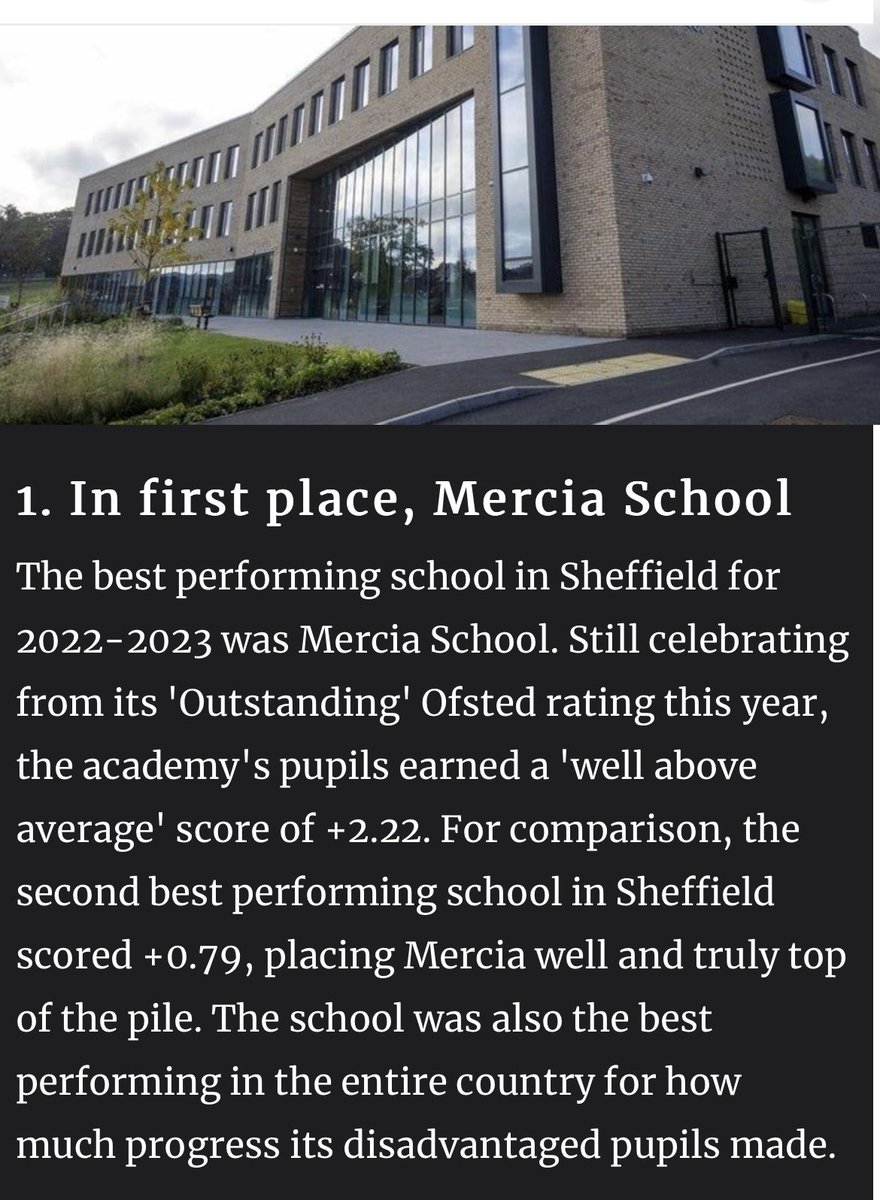 Congratulations to the Mercia School on its outstanding achievements. We are delighted that it is also an afPE Quality Mark with Distinction school which recognises its outstanding commitment to PE and Sport. Transformative PE is a crucial element in every successful school.