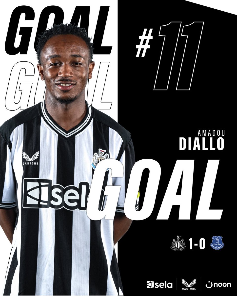 GOAL! Amadou Diallo makes no mistake from the spot! 🎯 ⚫️⚪️
