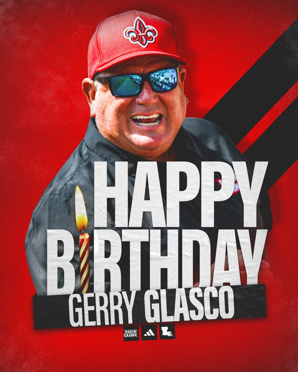 🎉🎂🎈 Our 𝗡𝗼. 𝟭 celebrates today!

𝗛𝗔𝗣𝗣𝗬 𝗕𝗜𝗥𝗧𝗛𝗗𝗔𝗬 to 𝘢𝘯 𝘪𝘯𝘤𝘳𝘦𝘥𝘪𝘣𝘭𝘦 𝘱𝘦𝘳𝘴𝘰𝘯 both on the field and off. 🤟🥎

#GeauxCajuns