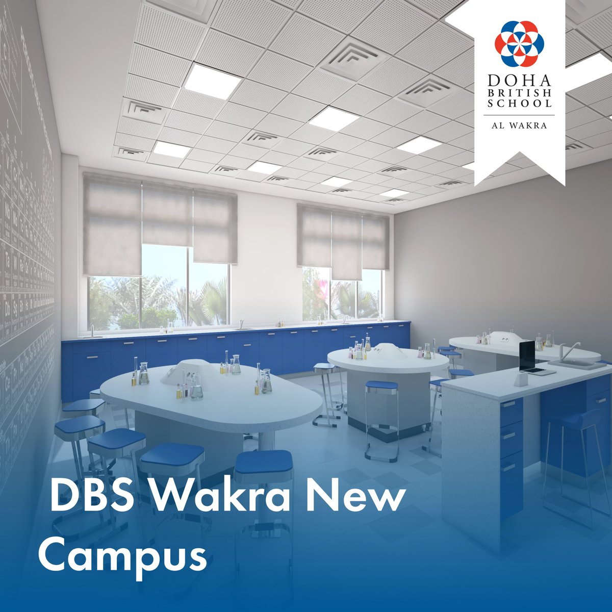 MarhabaQatar's tweet image. The new DBS Wakra campus is on track to open in August 2024. They are excited to offer a physical environment for learning that is unmatched in the local area. 

 #DohaBritishSchool #DBSWakra #learningforlife #newcampus @DBSWakra