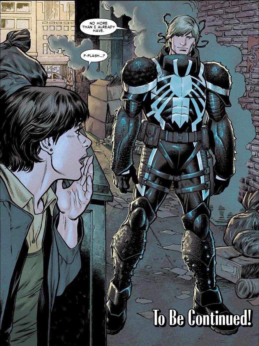 If Insomniac does make a Venom game I hope it's Flash and not Eddie. I'm sorry Eddie fans but seeing Flash show this seemingly evil Symbiote humanity and turning it into a force for good like his idol Spider-Man sounds like absolute peak fiction to me.