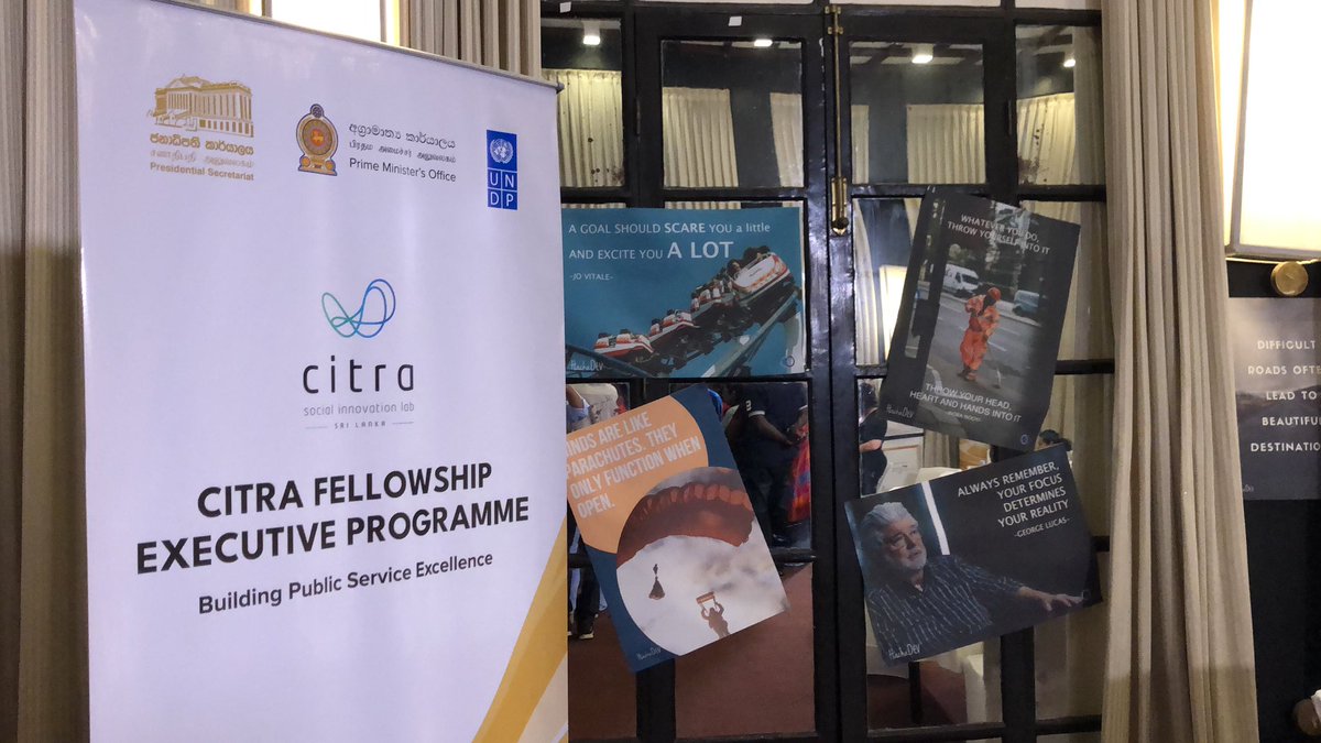 Starting Day 0 of the #CitraFellowship Executive Programme for snr #GOSL staff unpacking AAA-Governance. #innovation #AAAG #FutureGov #projectvision #Digital