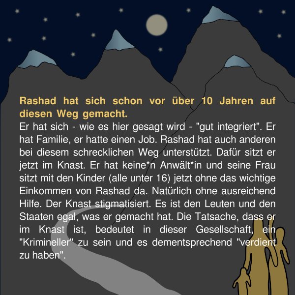 oap_ro's tweet photo. ‼️ SPENDENAUFRUF ‼️

Unser Freund Rashad* braucht dringend Hilfe!

👉 Rote Hilfe Steiermark 
👉 Verwendungszweck/Kennwort: Gemeinsam2023 
👉 IBAN: AT06 2081 5000 4243 1999 
👉 BIC: STSPAT2GXXX

Gegen die Abschottungspolitik der Festung Europa! https://t.co/pF7bPu04kY