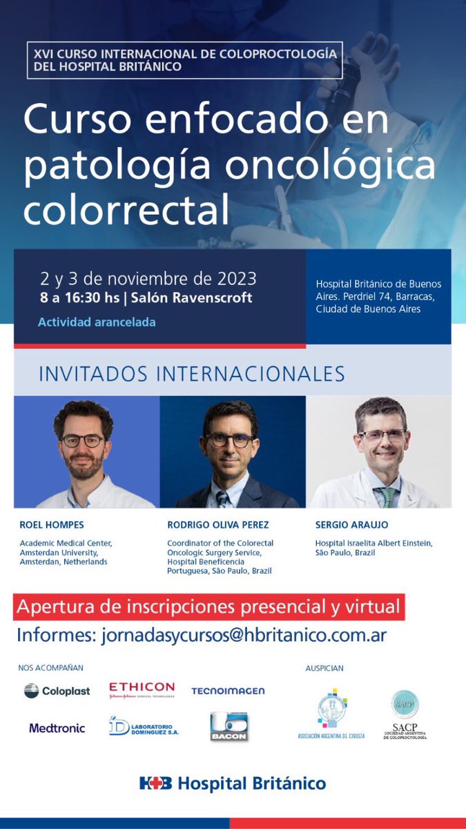 Colorectal HB @Htal_Britanico tweet media