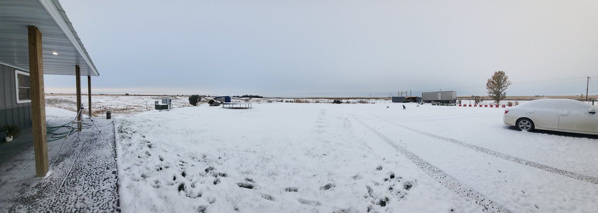 First snow of the year.